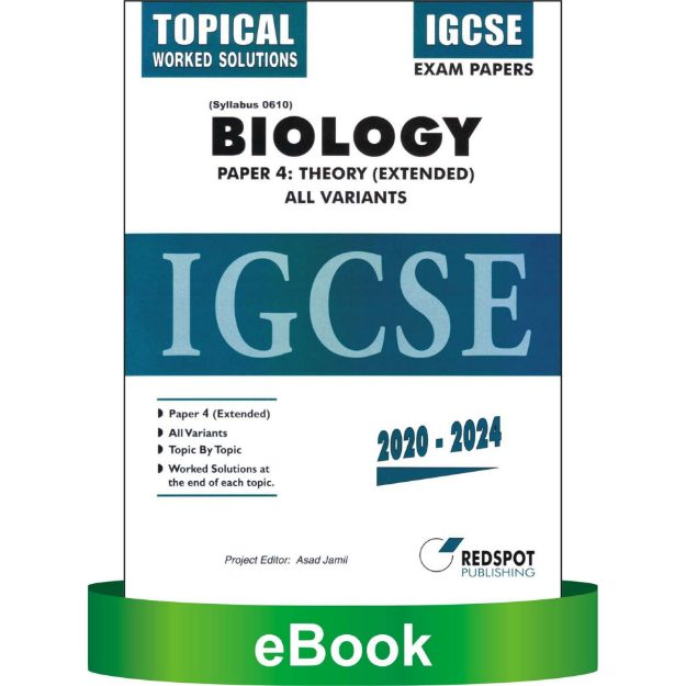 Picture of IGCSE Biology 0610, P4, Theory (Topical).  All Variants