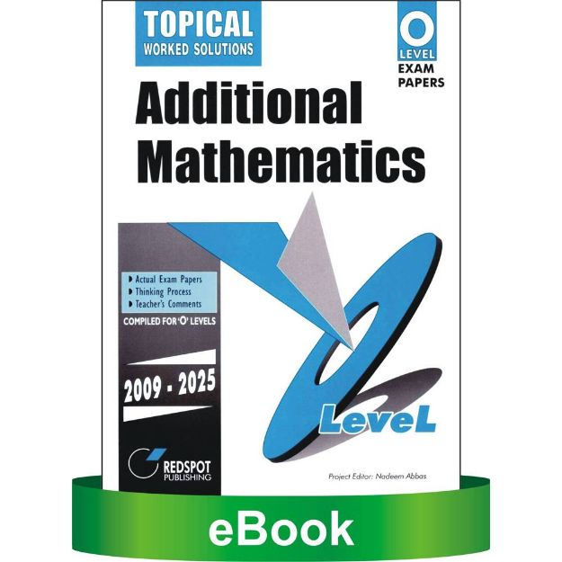 Picture of O Level  Additional Mathematics (Topical)