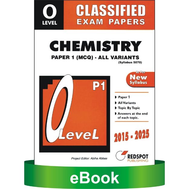 Picture of O Level Classified Chemistry P1 MCQ  (All Variants)