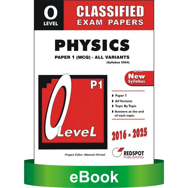 Picture of O Level Classified Physics P1 MCQ  (All Variants)