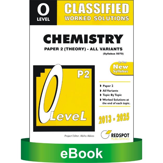 Picture of O Level Classified Chemistry P2 (All Variants)