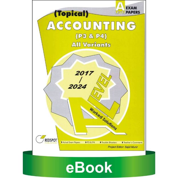 Picture of A Level Accounting P3 & P4 (Topical)